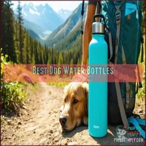 best dog water bottles