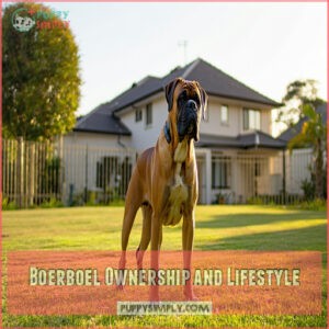 Boerboel Ownership and Lifestyle