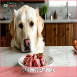 can dogs eat pork