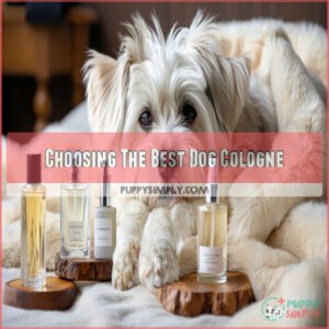 Choosing The Best Dog Cologne