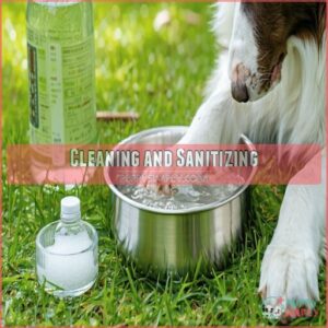 Cleaning and Sanitizing