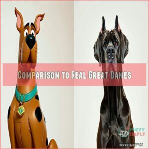 Comparison to Real Great Danes