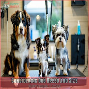 Considering Dog Breed and Size