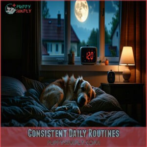 Consistent Daily Routines