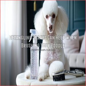 Detangling Sprays Can Help When Brushing Your Poodle