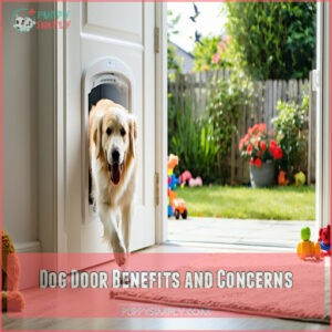 Dog Door Benefits and Concerns