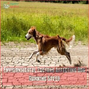 Environmental Factors Affecting Dog Running Speed