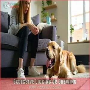 Excessive Licking or Chewing