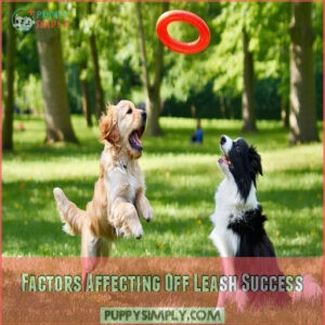 Factors Affecting Off Leash Success