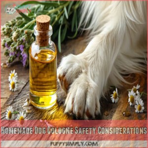 Homemade Dog Cologne Safety Considerations