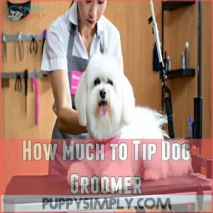 How Much to Tip Dog Groomer