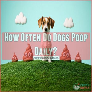 how often do dogs poop