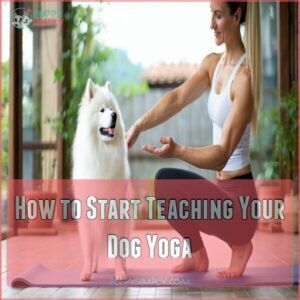 How to Start Teaching Your Dog Yoga