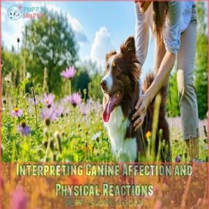 Interpreting Canine Affection and Physical Reactions