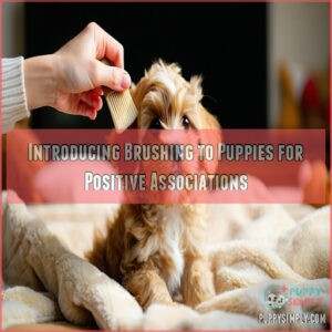 Introducing Brushing to Puppies for Positive Associations