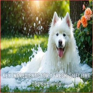 Key Ingredients for a Fresh-Smelling Dog Shampoo