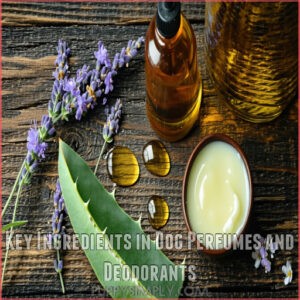 Key Ingredients in Dog Perfumes and Deodorants