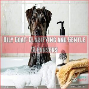 Oily Coat: Clarifying and Gentle Cleansers