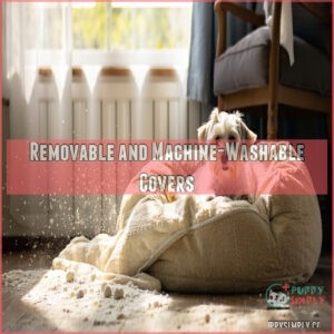 Removable and Machine-Washable Covers