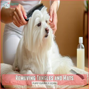 Removing Tangles and Mats