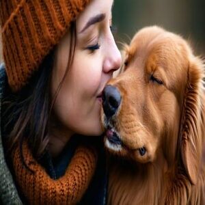 Returning Affection Through Licking