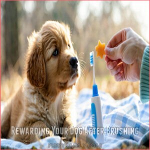 Rewarding Your Dog After Brushing