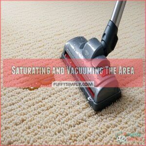 Saturating and Vacuuming The Area