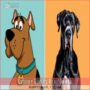 Scooby Doo Vs Real Danes