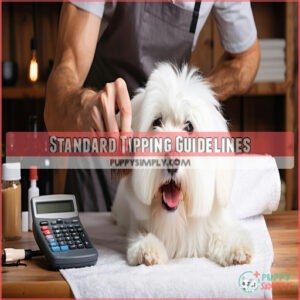 Standard Tipping Guidelines