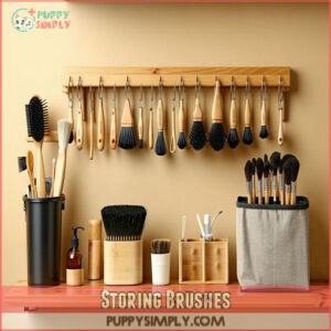 Storing Brushes