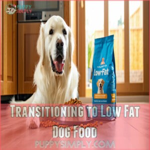 Transitioning to Low Fat Dog Food