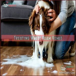 Treating White Foam Vomit