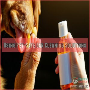 Using Pet-Safe Ear Cleaning Solutions