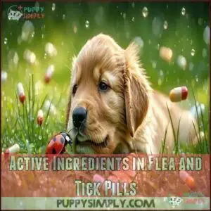 Active Ingredients in Flea and Tick Pills Active Ingredients in Flea and Tick Pills