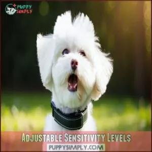 Adjustable Sensitivity Levels