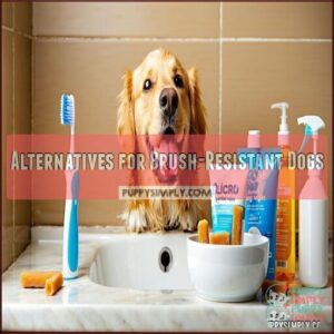 Alternatives for Brush-Resistant Dogs