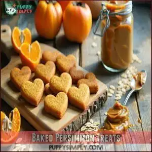 Baked Persimmon Treats