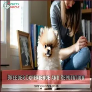 Breeder Experience and Reputation