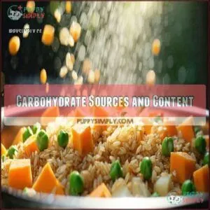 Carbohydrate Sources and Content