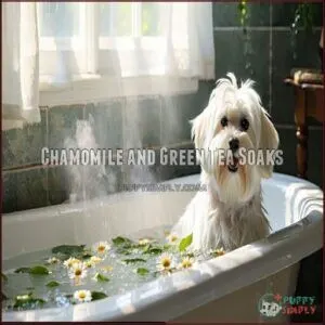 Chamomile and Green Tea Soaks Chamomile and Green Tea Soaks