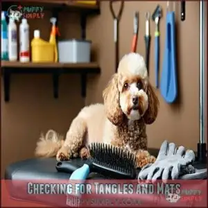 Checking for Tangles and Mats