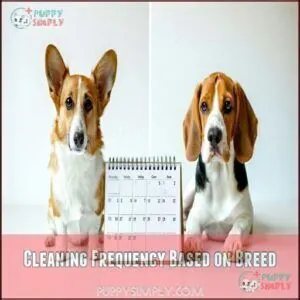 Cleaning Frequency Based on Breed