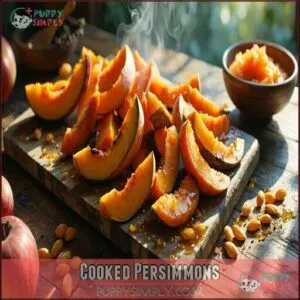 Cooked Persimmons