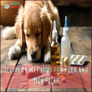 Delivery Methods for Flea and Tick Pills