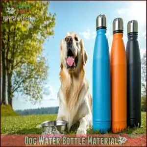 Dog Water Bottle Materials
