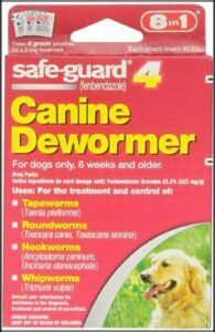 Excel 8in1 Safe-Guard Canine Dewormer