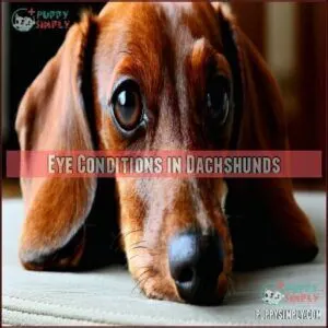 Eye Conditions in Dachshunds
