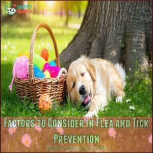 Factors to Consider in Flea and Tick Prevention