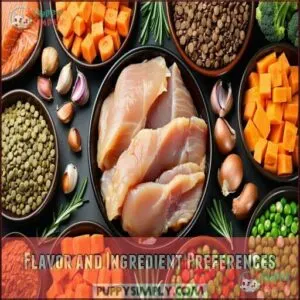 Flavor and Ingredient Preferences