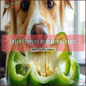 Green Peppers as Healthy Treats